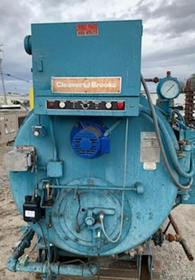 100 HP Cleaver Brooks Model CB 700-100S 150PSI Steam Boiler, Natural ...
